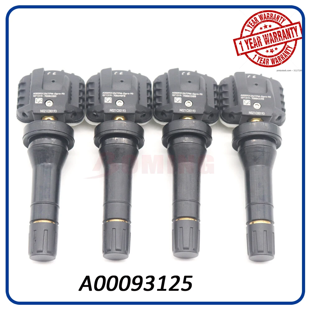 

Датчик давления в шинах TPMS 433 МГц для BAIC BJ30 RUBIK X7 A00093125 00093125 для BAIC BJEV EU5 EU7 STELATO ARCFOX KAOLA KAOLA S