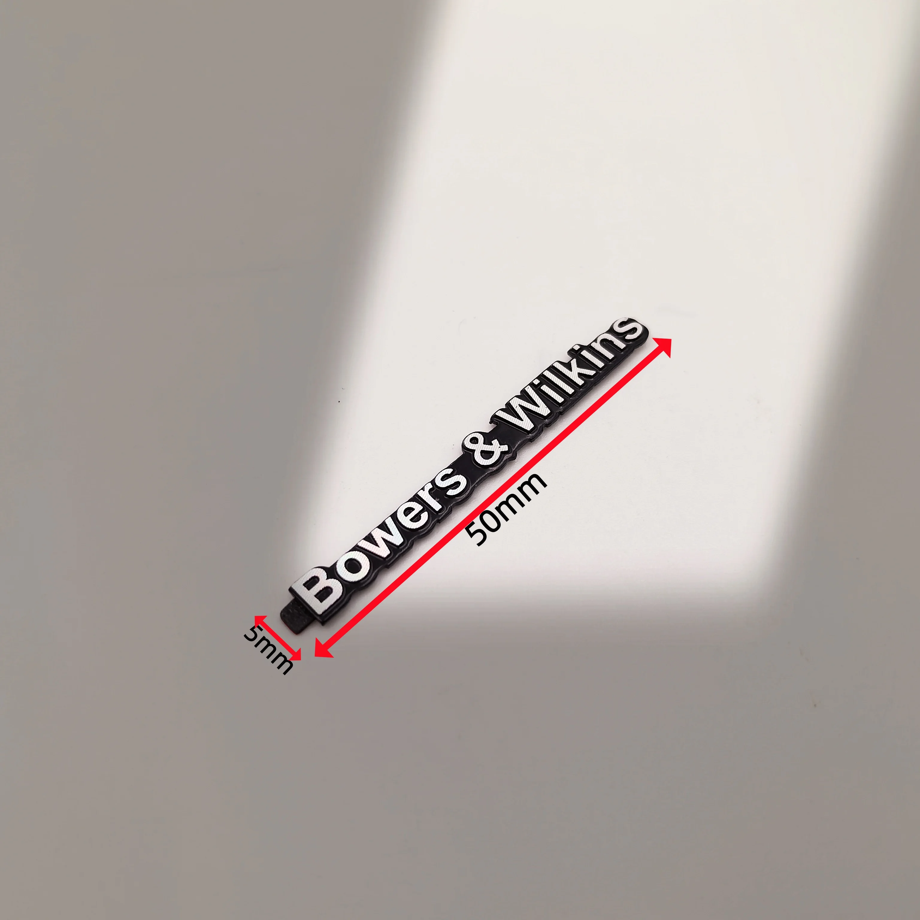 3D-Aluminium-Auto-Audio-Aufkleber, Lautsprecher-Emblem, Stereo-Emblem-Aufkleber für verschiedene Automarken