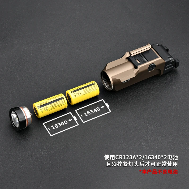 WADSN TR-9 táctico Falshlight Scout pistola luz Glock 19 17 pistola Airsoft accesorios arma caza militar TLR9 para riel de 20mm