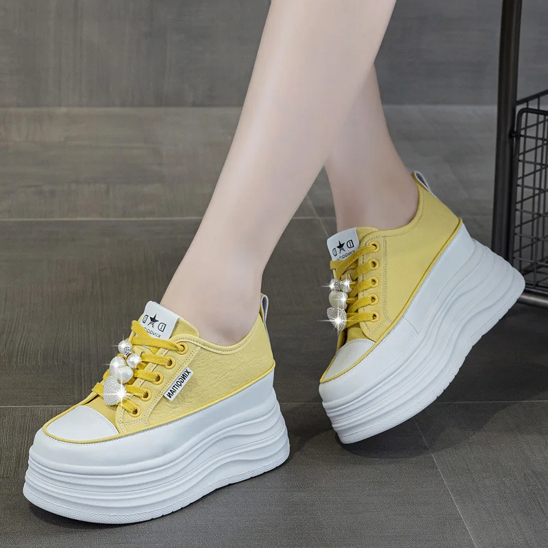 autumn-women's-9cm-height-increasing-shoes-women's-daily-thick-soled-fashionable-shoes-comfortable-sneakers-and-leisure-shoes