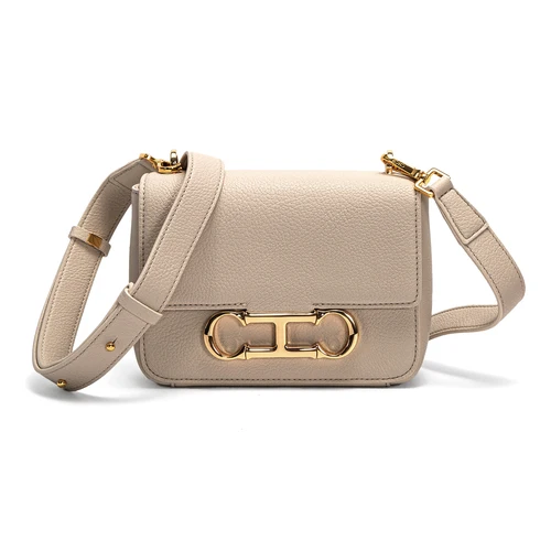 Imagen 2 del producto CHCH Bolso cruzado para mujer, bolso cuadrado pequeño con tapa clásica, bolso cruzado clásico de PU para viajeros de negocios