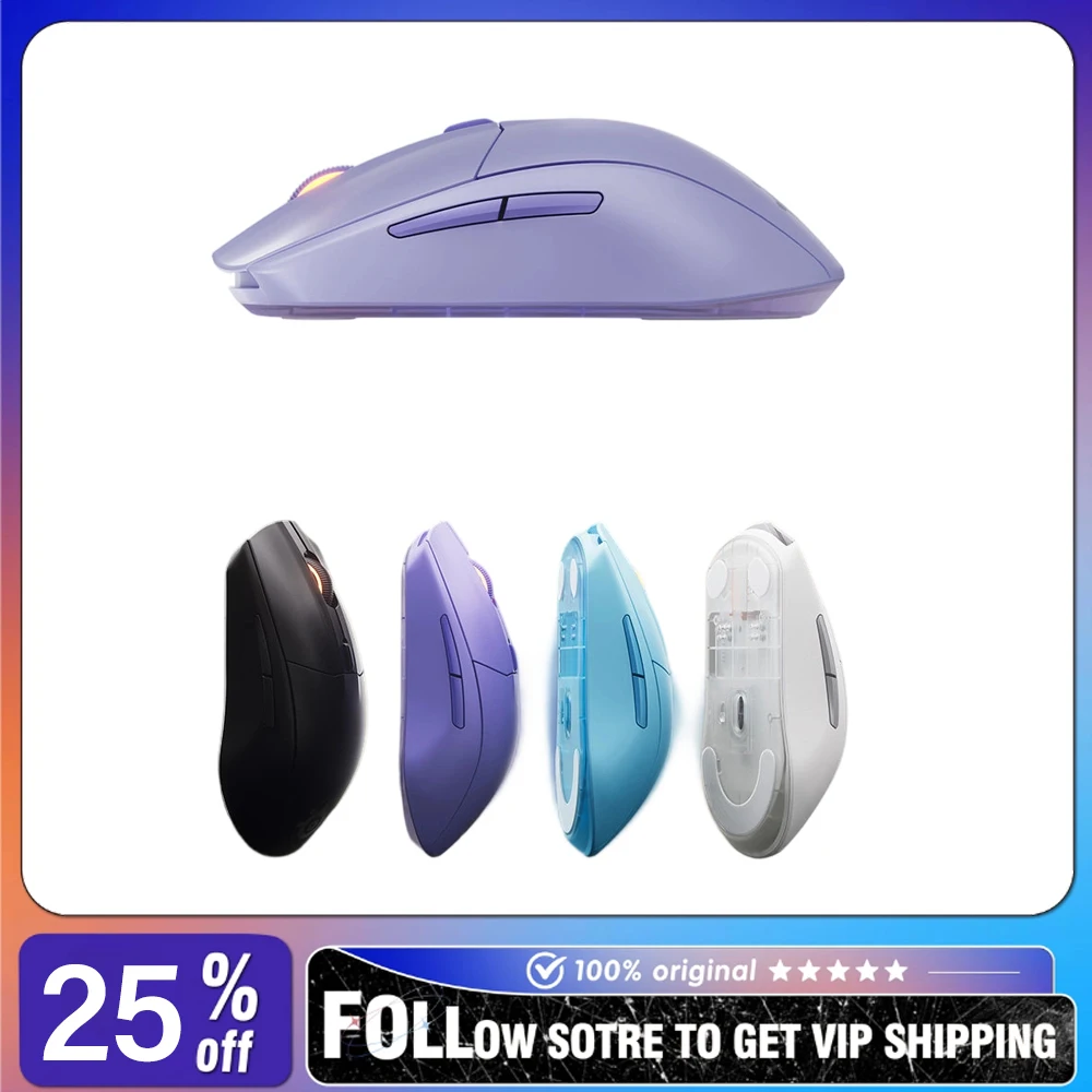 Mouse Gamer Sem Fio SteelSeries Rival 3 Gen 2 com Sensor TrueMove Air, Design Ergonômico e RGB para E-Sports