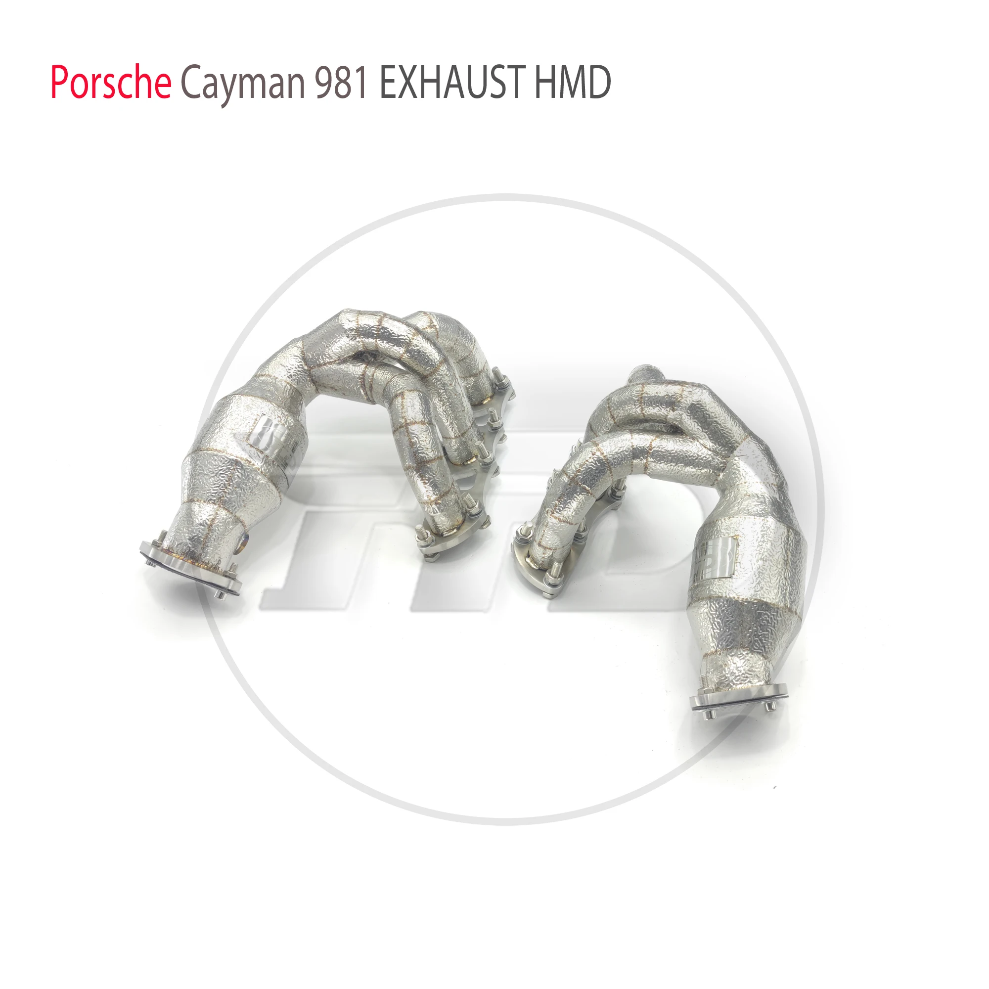 

HMD Exhaust System Performance Manifold for Porsche Cayman Boxster 981 Headers With Catalyst