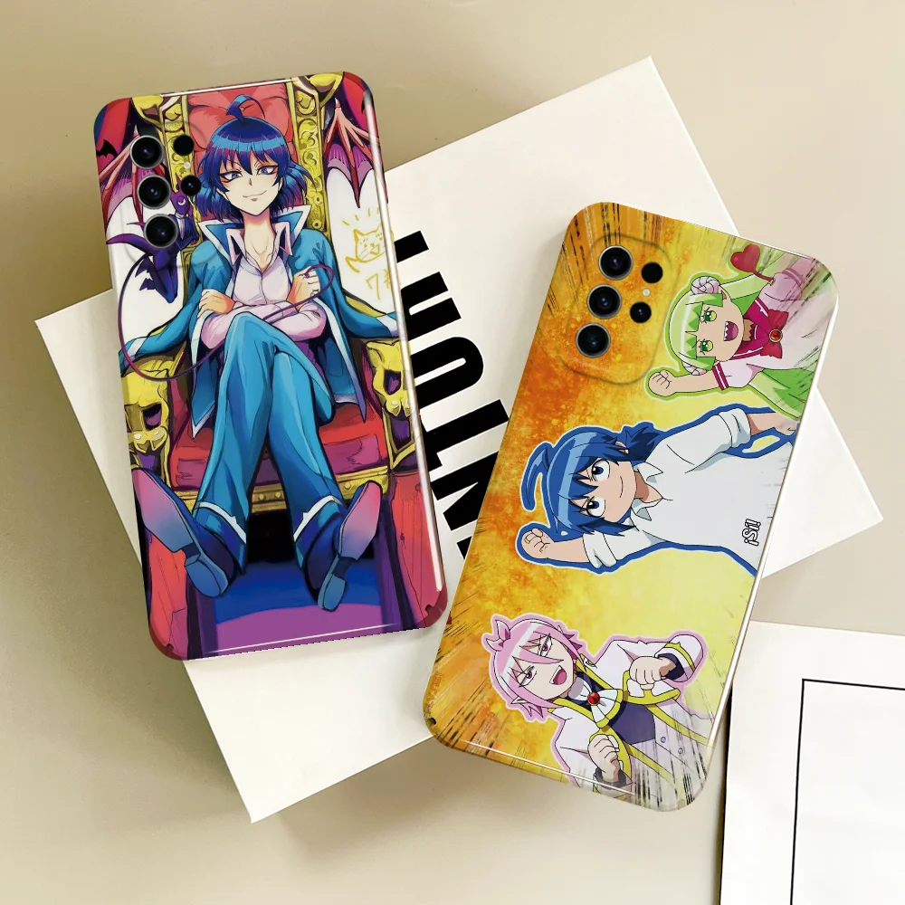 Чехол для телефона аниме Mairimashita Iruma-kun для Samsung S24 S23 A54 55, 53FEUltraPlus4G5G, чехлы с прецизионными отверстиями