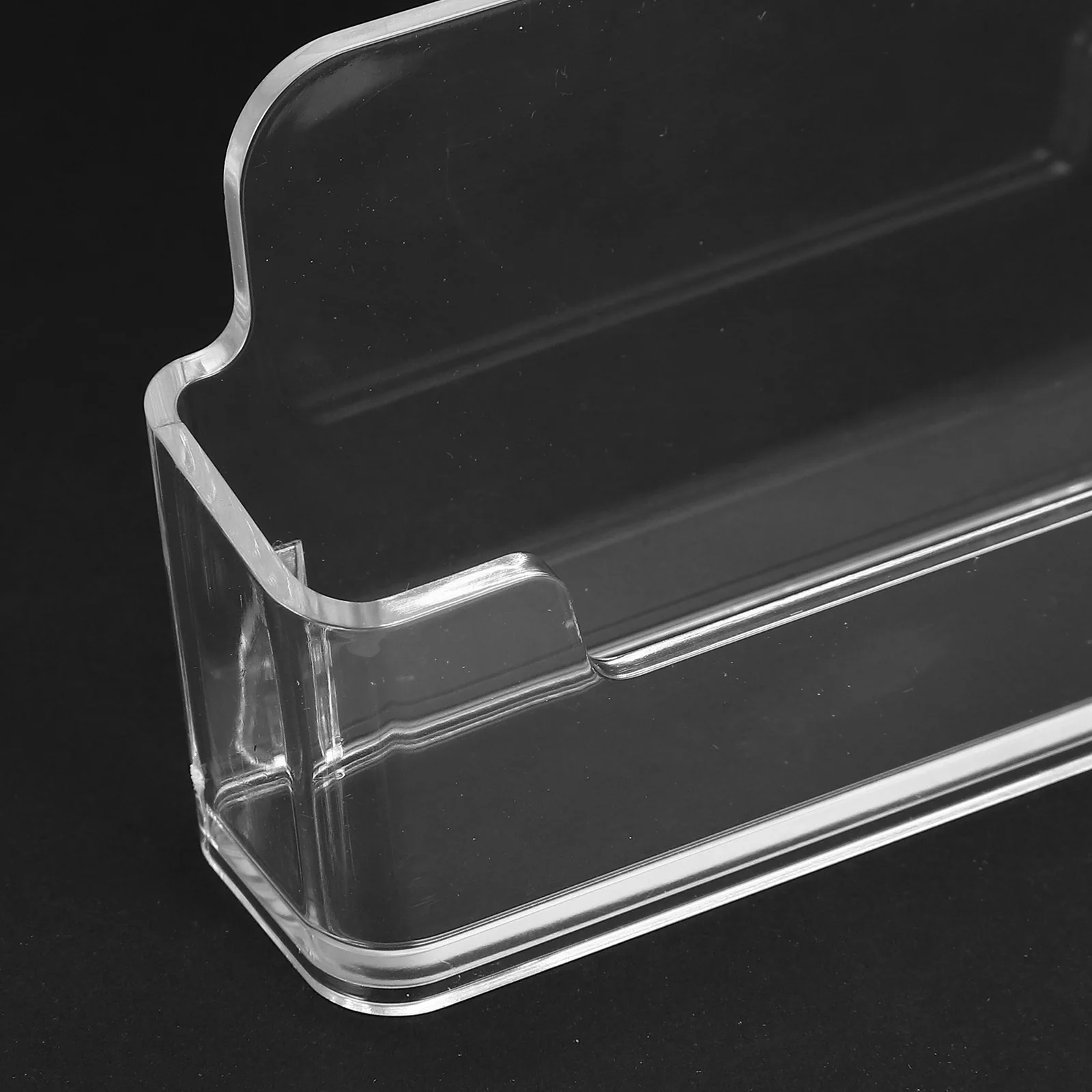 3 قطعة حامل البطاقة الاكريليك المنظم سطح المكتب عرض عمودي حامل بطاقات صندوق تخزين حامل بطاقة الأعمال الاكريليك #5