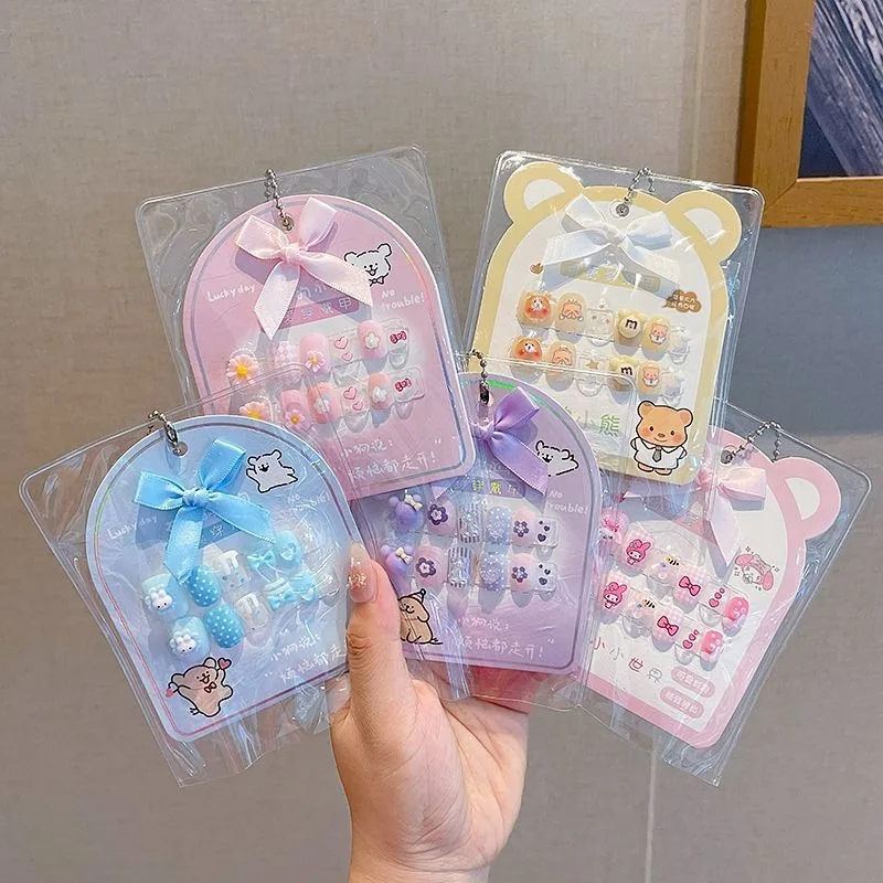 Kuromi Hello Kitty Anime Kawaii Sanrio Ins Fashion Nail Stickers Cute PomPomPurin Children Fingers Decoration Gifts for Girls