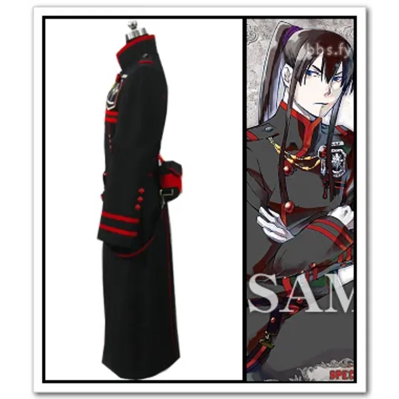 유우 칸다 롱 재킷 유니폼 애니메이션 코스프레 의상 110