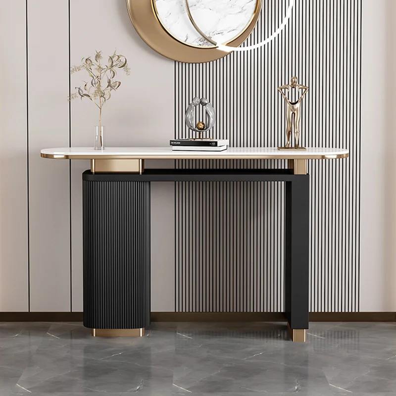 

Glamour Modern Console Table Luxury Cozy Simple Versatile Entryways Table Unique Creative Muebles De Sala Living Room Furniture