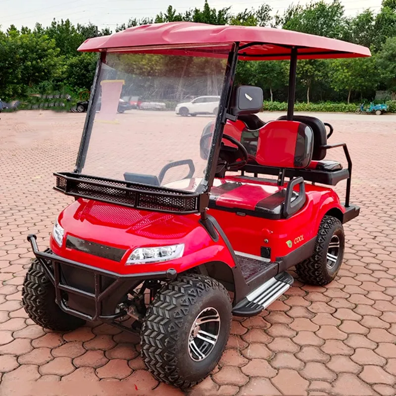 2025 Competitive Price CE Approved Popular 2 4 6 8 Seater Club Car Utility Vehicle Electric Golf Cart 4 Wheeler