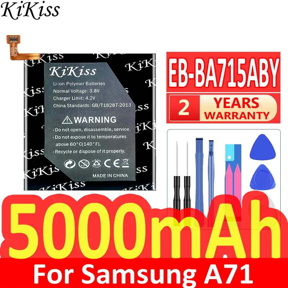 KiKiss Battery For Samsung Galaxy A71 A51 A41 A40 2019 A20e A10e A102W A102U A202F SM-A7160 SM-A515 SM-A515F/DSM A415F SM-A405FM