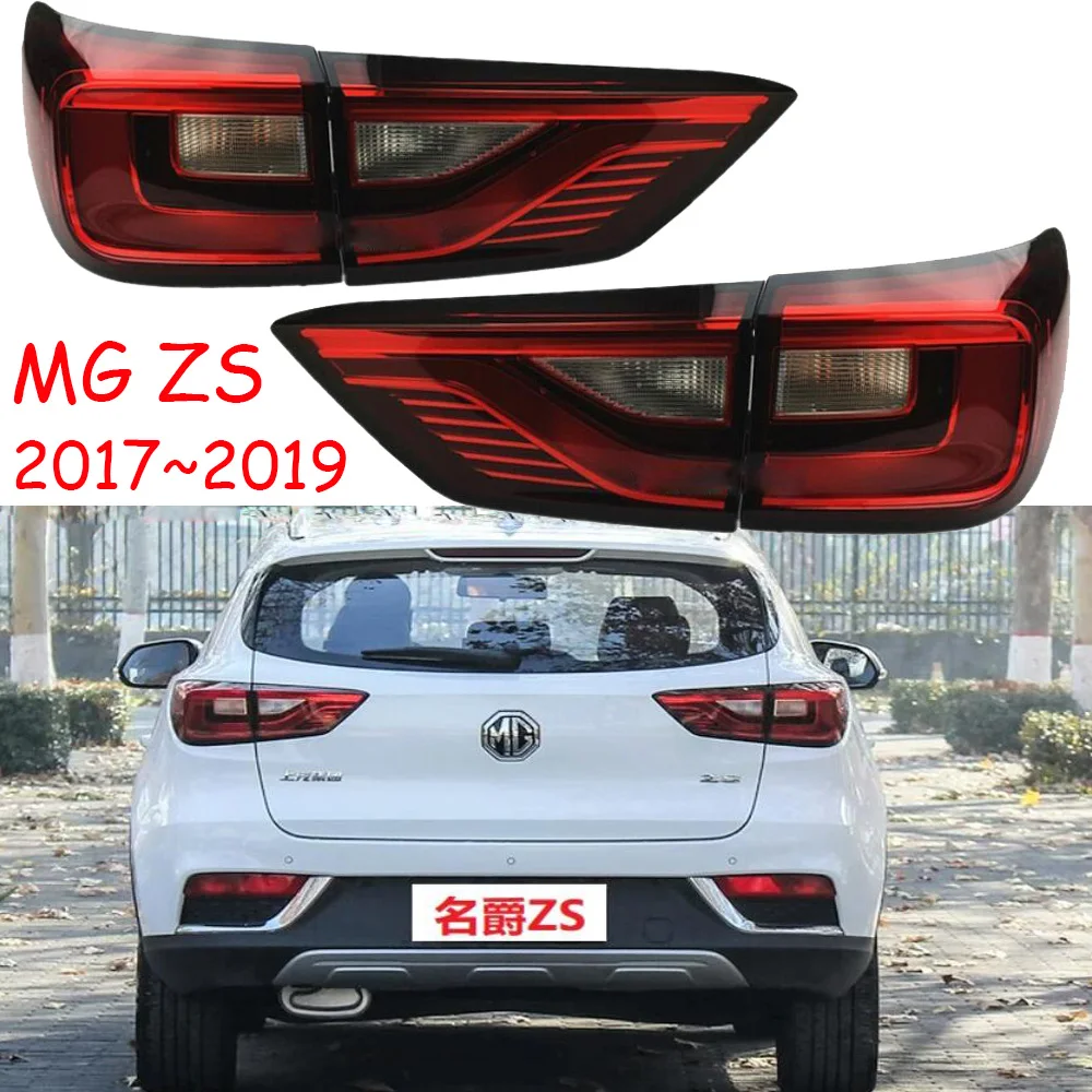 

1 шт. автомобильный бампер задний фонарь для MG ZS задний фонарь 2017 ~ 2019y автомобильные аксессуары светодиодный задний фонарь DRL для MG ZS противотуманные фары