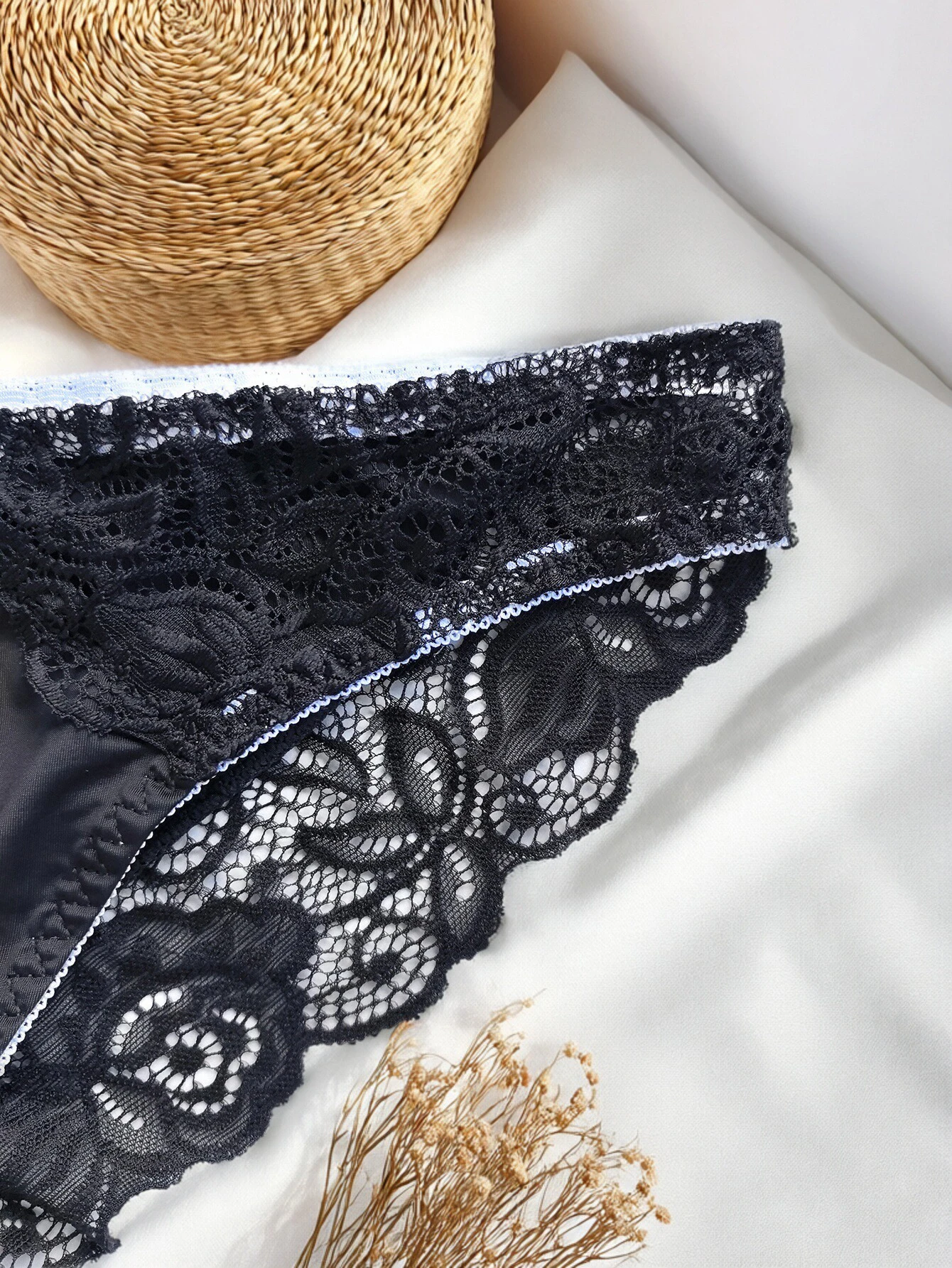 Thumbnail 4 - #48 Trending Womens Lace Trim Comfort Panties Right Now