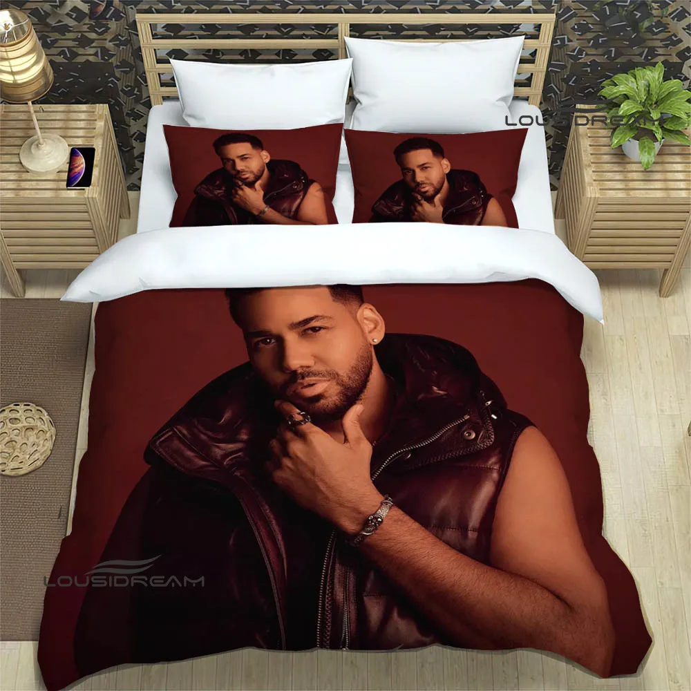 

Latin singer Romeo Santos Bedding Sets exquisite bed supplies set duvet cover bed comforter set bedding set luxury birthday gift