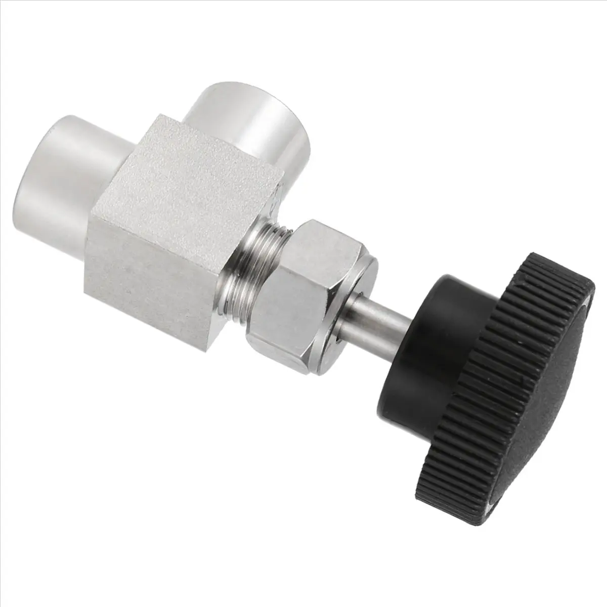 COFA Needle Valve Adjustable Needle Valve 1/4 Inch Right Angle Female Thread SS304 for Water Gas Oil