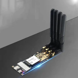 M.2กับบอร์ดอะแดปเตอร์ Type-C สำหรับ Sierra EM9190 EM9191 SIM8300G-M2 SIM8200EA-M2 SIM8202G-M2 SIM8202E-M2โมดูล5G FM510-AE