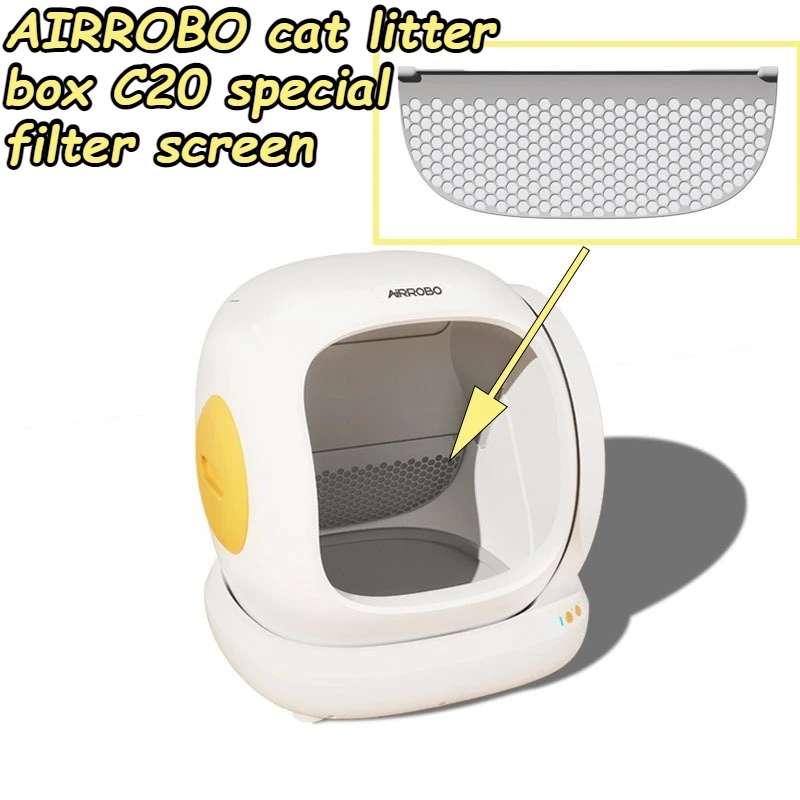 AIRROBO Smart Cat Toilet C20 Special Filter Cat Litter Box Small Particle Cats Litter Special Fine Filters Pet Accessories