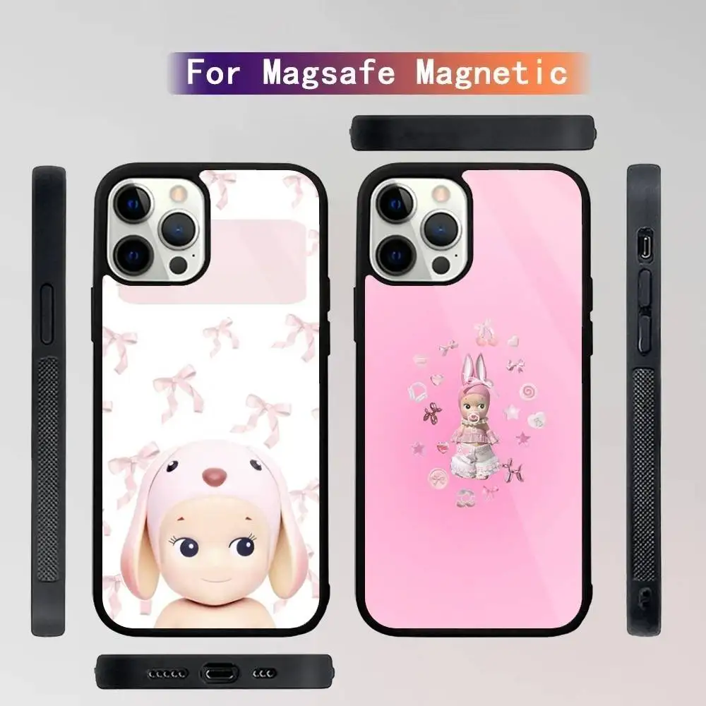 

Cute S-Sonny Angel Phone Case For iPhone 16,15,14,13,12,11,Plus,Pro,Max Mini Magsafe Magnetic Wireless Charging