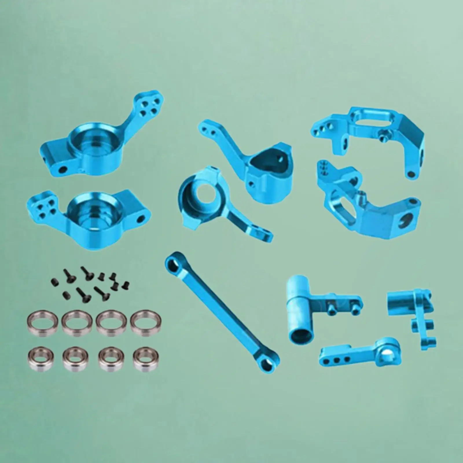 

Aluminum Alloy Steering Combination Upgrade Kit for HSP 94123 94111 94188