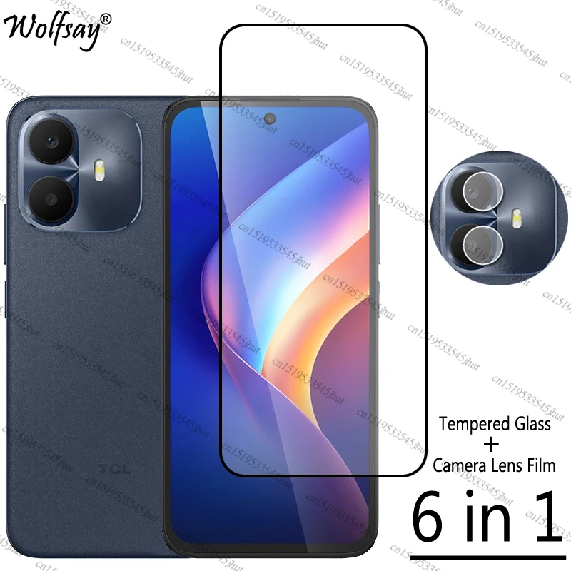 

Full Cover Tempered Glass For TCL K70 Power Screen Protector TCL K70 Camera Lens Protective Phone Glass For TCL K70 Power Glass