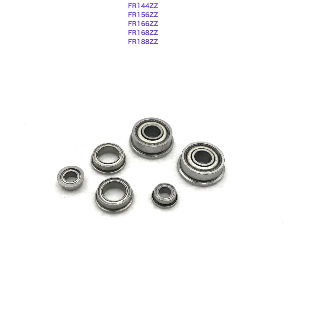 30 pc/lote fr144zz fr156zz fr166zz fr168zz fr188zz metal de alta precisão em miniatura flange profundo sulco rolamento de esferas peças da impressora 3d