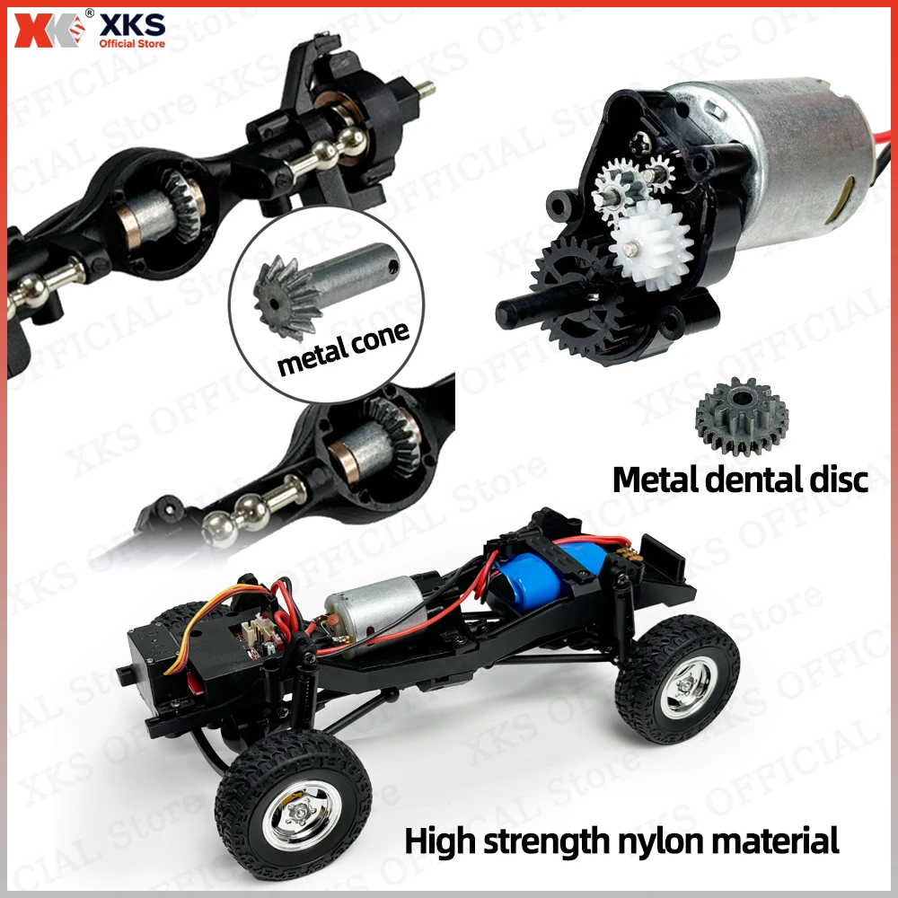 XKS LDR/C LD18401 1:18 مقلد على الطرق الوعرة التحكم عن بعد مركبة رينج روفر نموذج RC تسلق سيارة الدفع الرباعي لعبة الهدايا