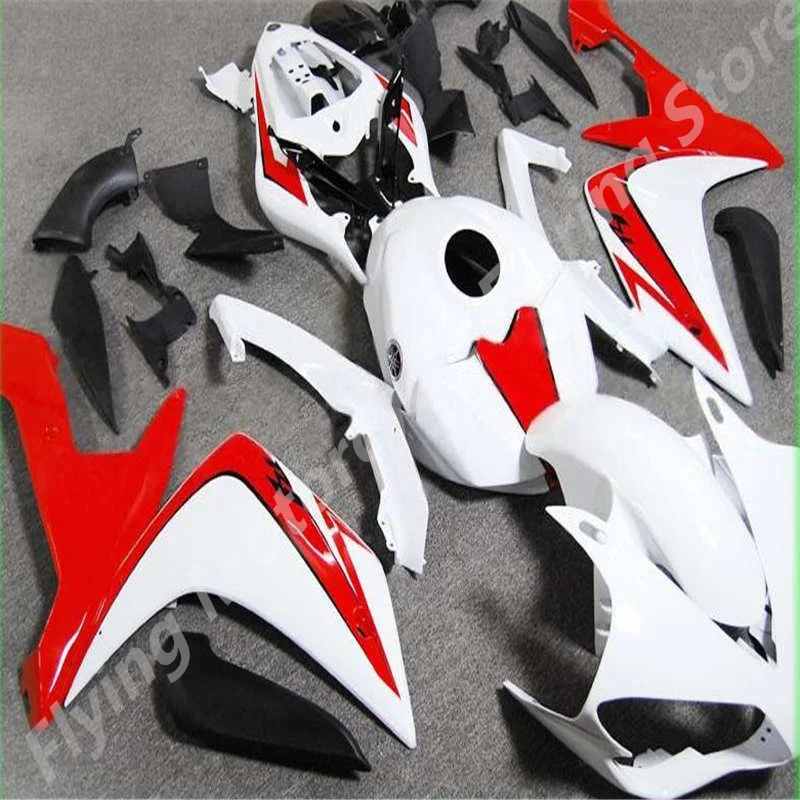 Red white YZFR1 YZF r1 07 08 red white YZF R1 YZF-R1 YZF1000 2007 2008 red white for Yamaha-Nn