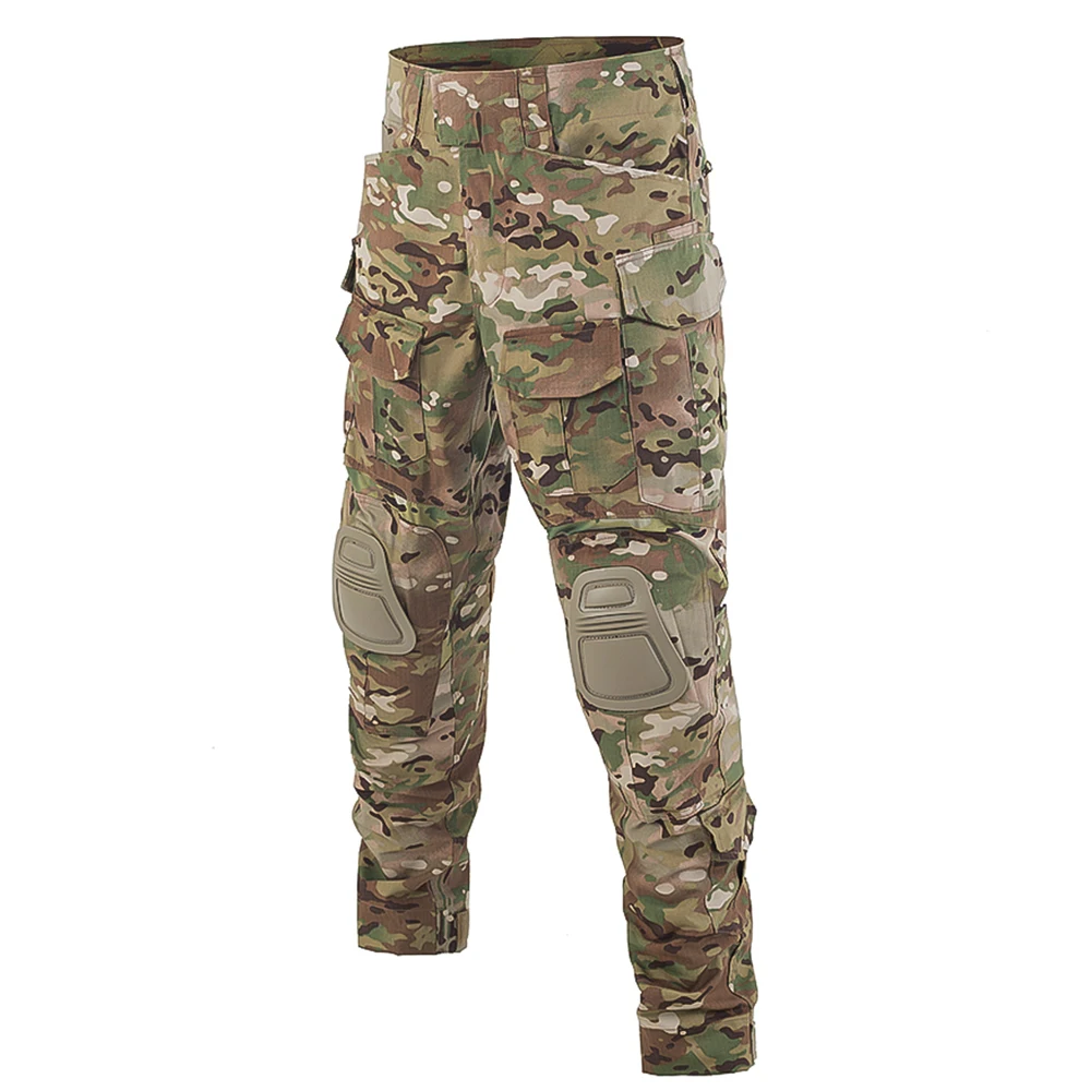 SINAIRSOFT G3 Combat Pants With Knee Pads Tactical Trousers Gen3 Multi-camo CT Cotton polyster