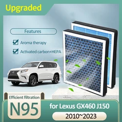 Activated Carbon Air Filter for Lexus GX460 J150 MK2 Toyota Land Cruiser Prado 2010~2023 2015 2013 2011 2017 2021 Accessories