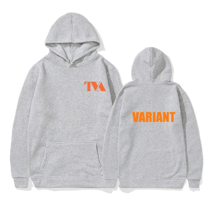 LOKI Hoodies TVA VARIANT Letter Print Streetwear Men Women Fashion Oversized Hoodie unisex Sweatshirts Pullover Tracksuits