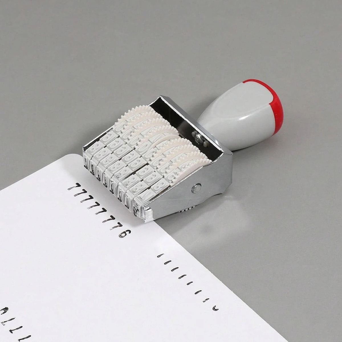 1 PC 8-stelliger nummerierter Rollstempel für Studium und Büro, schnelle Datumsnummerierung, digitale Klarheit, tragbarer Rollstempel