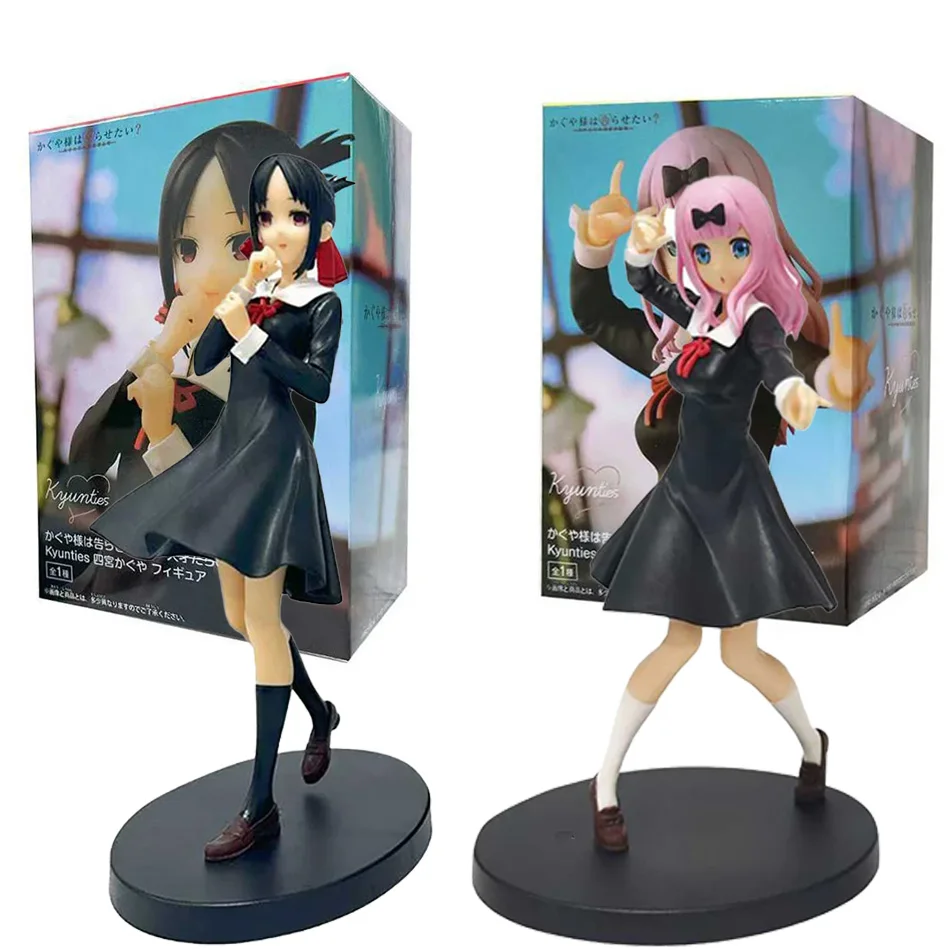 Figura de Anime del Juego Kaguya-sama Love Is War, Fujiwara Chika, Figura de Conejita, Muñeca Kawaii, Modelo Coleccionable, Decoración, Regalo de Cumpleaños