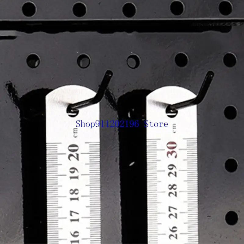 Régua aço inoxidável p82a com polegadas, centímetros, escalas, ferramenta medição régua matemática