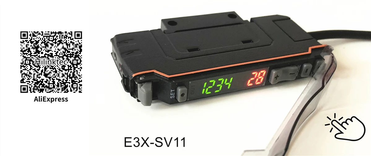 Koaxialer optischer Fasersensor, hohe Empfindlichkeit, M3, M4, M6, diffus, reflektierend, für Verstärker, Lichtschranke, mehrere Kerne – Detail 22