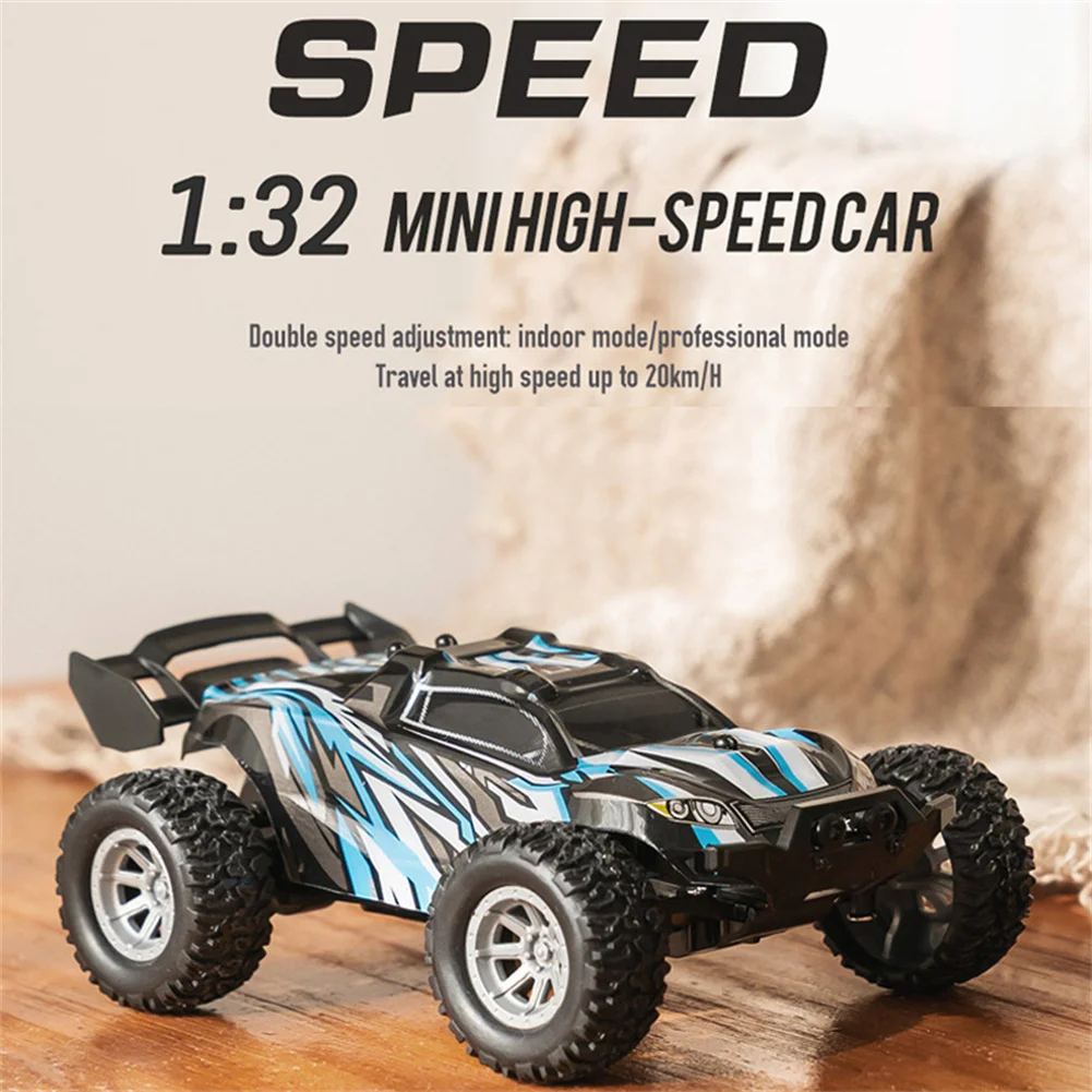 S638/S658/S801/S802 Mini RC Car 1:32 4CH 25KM/H High Speed Remote Control Car With LED Light Rechargeable Off-Road Vehicle Model