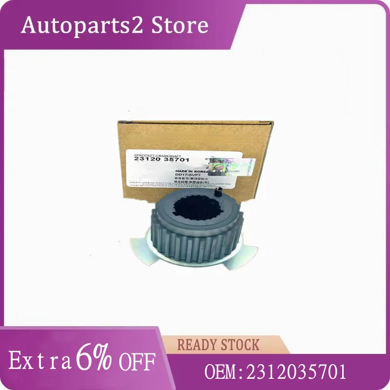 

Brand New Genuine Crankshaft Sprocket for Hyundai Terracan Santa Fe for Kia Sorento Amanti Sedona 2312035701 23120 35701