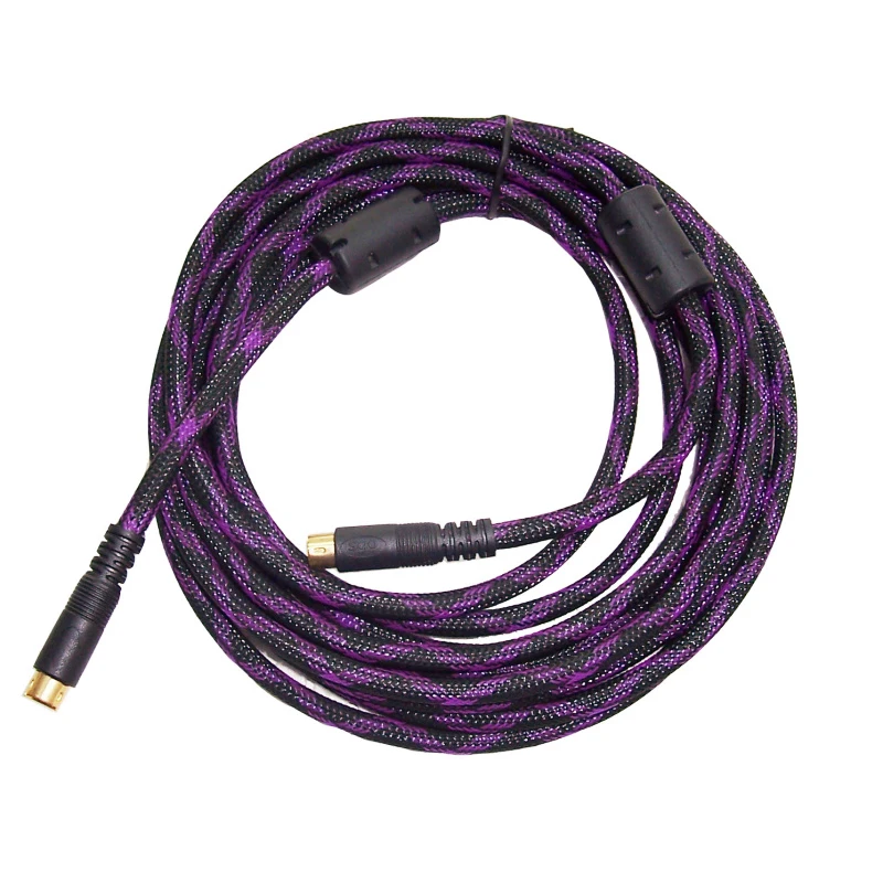 Kabel S-Video linia wideo 4pin 4P z męskiego na męskie M / M TV Out wideo dla TV HDTV DVD VCR LCD — zdjęcie produktu 6
