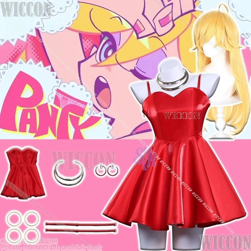 أنيمي اللباس الداخلي والتخزين مع Garterbelt تأثيري اللباس الداخلي الملابس مثير ينغيرييس الأحمر الأقواس تنورة الفتيات هالوين كرنفال الزي كوس