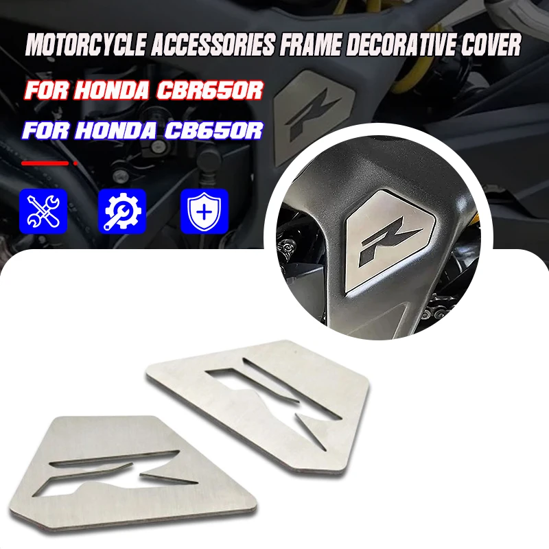 

Motorcycles Accessories Frame Decorative Cover For Honda CBR650R CBR 650R cbr650r CB650R CB 650R 2018 - 2024 2020 2021 2022 2023