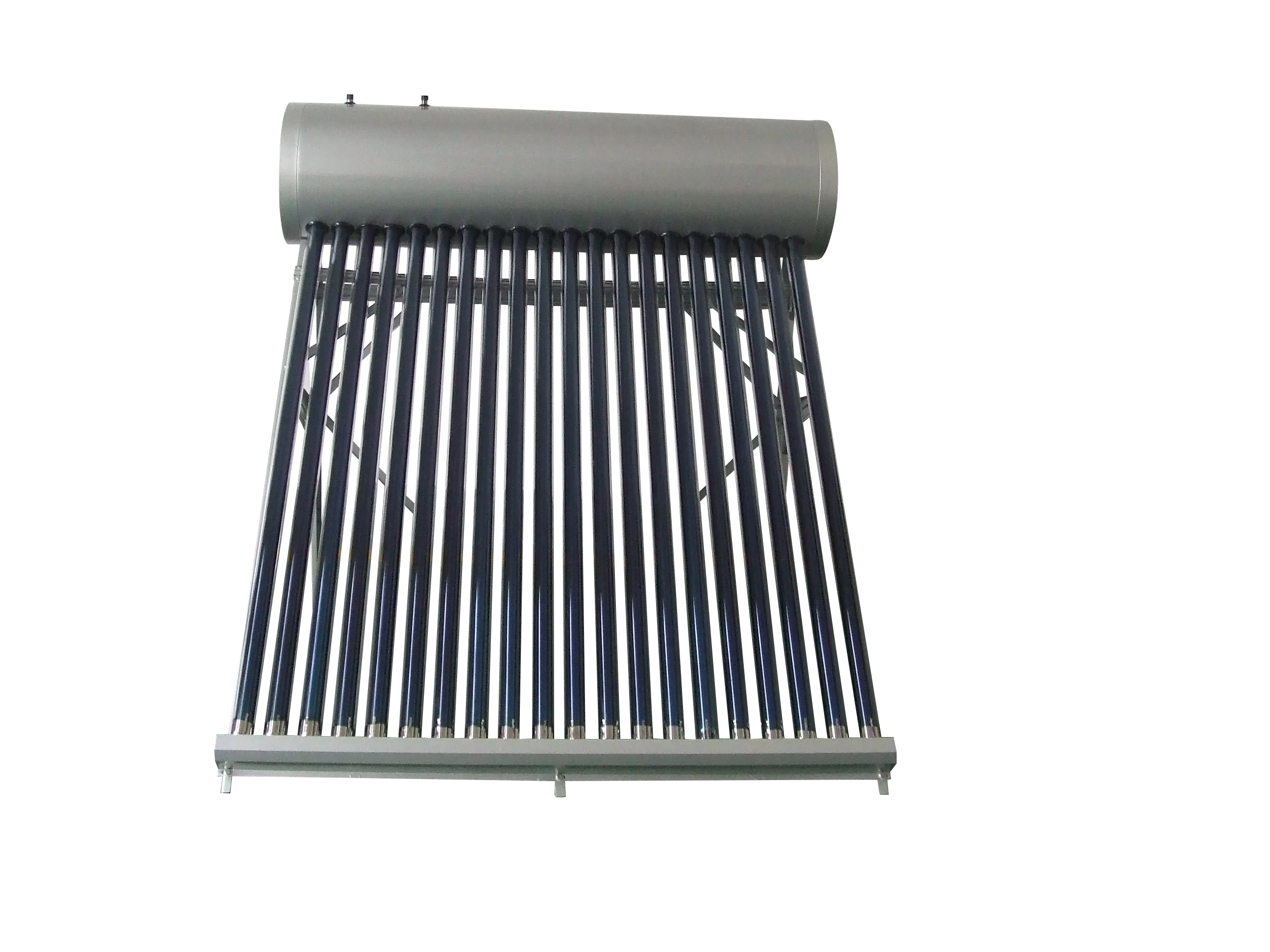 حار بيع 2025 تصميم جديد 100L 150l 200L 300l المتكاملة غير ضغط سخان المياه بالطاقة الشمسية للمنزل