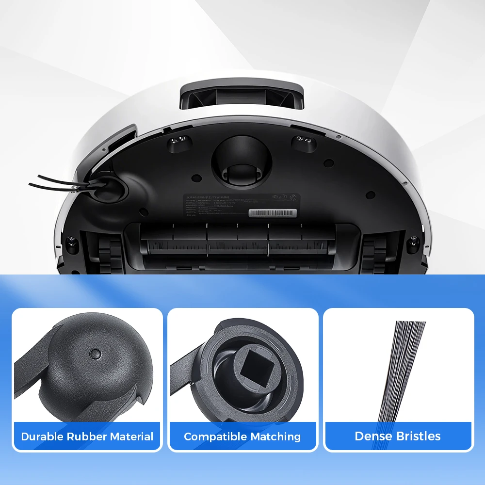 Replacement Side Brush For Xiaomi Mijia M40S OV31CN H40 OV51 Robot Vacuum Cleaner Edge Brush Spare Parts Accessories Kit