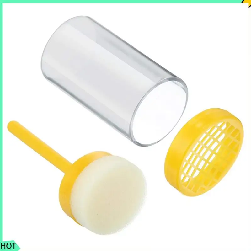 AWAH Queen Bee Marking Kit, 2 Queen Marking Cage Tube With 3 Bee Marker Pen For Beekeeper Tool