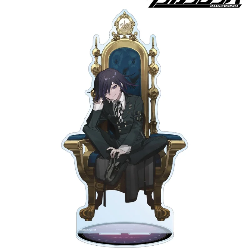 Wholesale Anime Keychains Danganronpa Men Accessories Pendant For Gift Option 6cm Acrylic Standing Sign Board 15cm Desk Decor