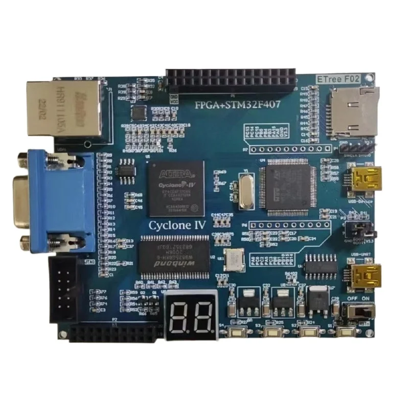 FPGA development board stm32f407 development board Ethernet mirroring algorithm