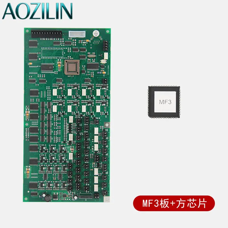 AOZILIN For THYSSEN Elevator Car Communication Board MF3-S MF3-C Long Square Chip Cabin Circuit Repair Parts