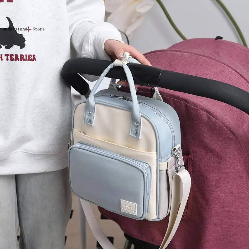 Protable Mommy Backpack Quick Outing Nappy Changing Bag Diaper Bag for Baby Waterproof Light Weight Handbag