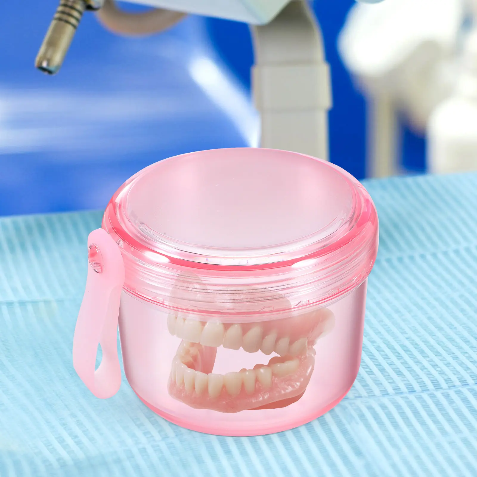 

Премиум-кейс для хранения зубных протезов: портативный, компактный, дорожный футляр для протезов, ретейнеров, элайнеров, капп, удобный в использовании