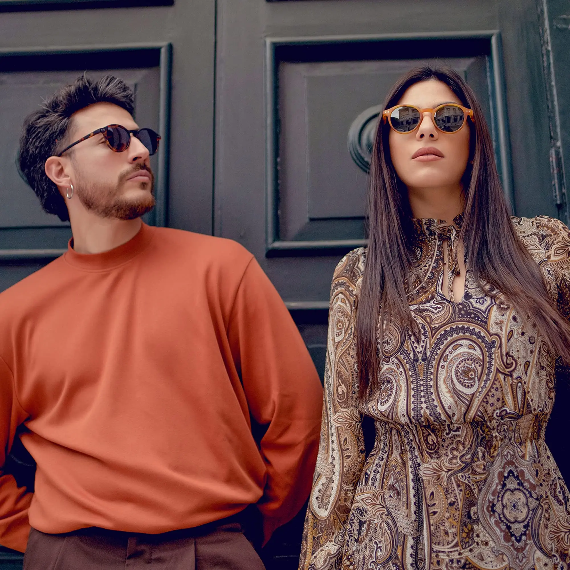 ZENOTTIC Polarized UV400 Protection Round Sunglasses Stylish Sunglasses for Men and Women Retro Classic Multi-Style Selection