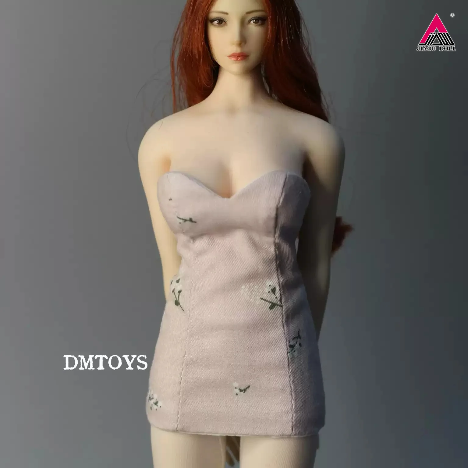 DMTOYS 1/6 Scale Female Bustier Dress Skirt Model Fit 12'' TBL Worldbox Soldier Action Figure Body Dolls