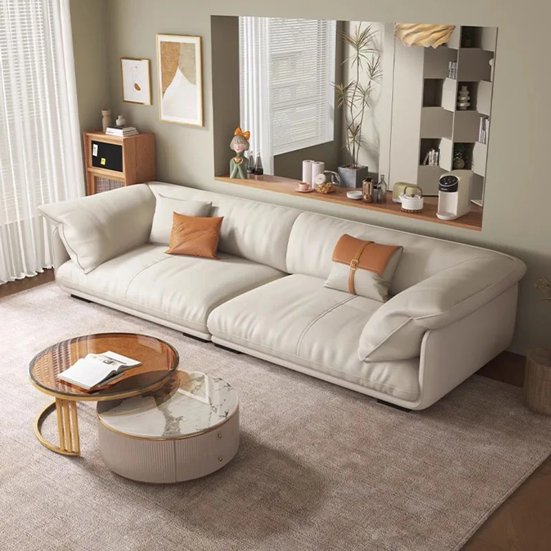 

Modern Designer Living Room Sofas Soft Soft Comfort Relax Reception Sofas Individual Ergonomic Divani Soggiorno Nordic Furniture