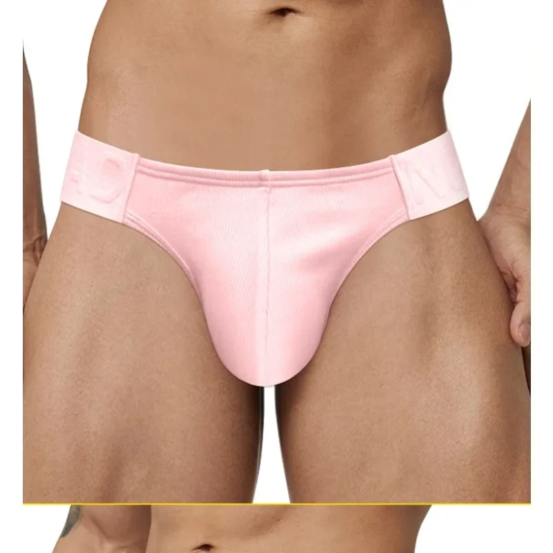 

Сплошной цвет, сексуальные мужские брюки с высокой вилкой, модные спортивные трусы с низкой талией и подтяжкой бедер, однотонные трусы для фитнеса AD775